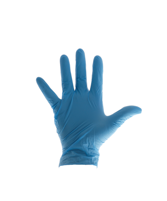 Рукавички нітрилові сині Silco 5800 Dura Glove, розмір XL, 100 шт.