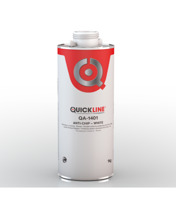 Антигравійне покриття Quickline біле, 1л, QA-1401/S1K