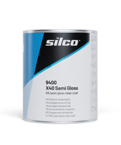 Лак Silco 9400 X40 напівглянцевий із затвердником (9230/9250) комплект